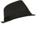 шляпа TopMan Black Pinstripe Trilby Hat