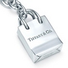 Tiffany Shopping Bag Key ring