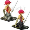 Japanese Anime Cutie Honey 7cm PVC Sexy Girl Figure 2pc