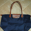 Longchamp Le Pliage Navy Blue Large