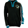 Old Time Hockey San Jose Sharks Youth Manchester Lace Hooded Sweatshirt