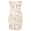 Pink Flower Cup Bandeau Dress TopShop