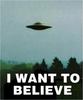 постер "I WANT TO BELIEVE"