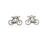 Bicycle Earrings