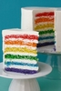 испечь rainbow cake