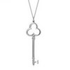 Tiffany TREFOIL Key (silver)