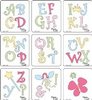 Cuttlekids Fairy Alphabet Dies