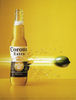 Corona with lime