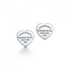 Return to Tiffany mini heart tag earrings