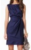 della dress in black or deer blueberry by Diane von Furstenberg