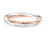 Tiffany 1837 interlocking circles bangle