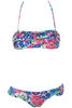 Floral Frill Bandeau Bikini