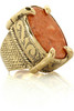 Roberto Cavalli Large sponge coral ring