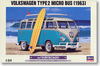 Volkswagen Type 2 Micro Bus (1963) w/Surfboard