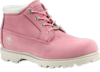 розовые ботинки Timberland