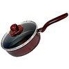 Сотейник с крышкой TEFAL Elegance berry red