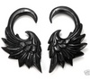 2g Water Buffalo Horn Wing Hanging Plugs / Gauges