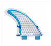 FCS PC5 BLUE / CLEAR FINS