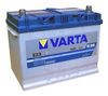 Аккумулятор автомобильный VARTA E23 Blue dynamic ASIA, 12V 70Ah 630A, обратной полярности, 261x175x220