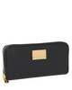 Mikhael Kors Jet Set continental clutch, black or blue