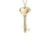 tiffany&co - heart key locket and chain