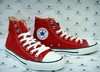 Красные кеды Converse