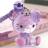 Sanrio Hello Kitty Crystal Bear Netsuke Cell Phone Strap