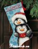 Набор Dimensions 09144 Hugging Penguins Stocking