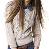 Knitted Cream Jumper