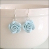 Earrings from polymer clay