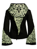 Womens Tribal Glow in the Dark Dwarf Hoody