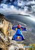 BASE jumping