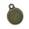 Держатели для фото Round Photo Turns: Antique Brass 6шт