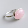 Rose Quartz Sterling Silver Ring