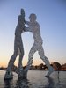 Фигуры Molecule Man в Берлине