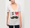 Футболка I LOVE MUSTACHE