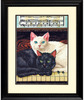 Набор для вышивания Dimensions Counted Cross Stitch (Осень-2010)   70-35269 Ebony and Ivory / Черное и белое