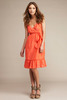 Jacqui E ORANGE Summer Dress