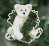 Mill Hill MH180306 Новогодний белый мишка (Holiday Polar Bea