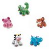 Fisher Price Amazing Animals Crocodile Tiger Pig Cow Hippo, Set of 5