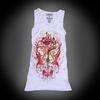 Tiesto Gold Foil White tank(майка-тога)