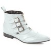 UNDERGROUND WHITE LEATHER BLITZ BOOT SIZES 3-7