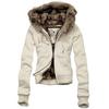 Abercrombie and Fitch fur hoodie