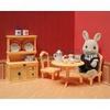 Sylvanian Family Набор "Папа кролик и столовая"