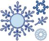 Лезвия Spellbinders Nestabilities Decorative Elements Dies - 2010 Snowflake