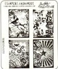 Tim Holtz Cling Rubber Stamps ECLECTIC PALETTE Stampers Anonymous