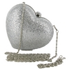 Heart Shaped Box Clutch Bag