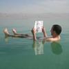 to "swim" in the dead sea