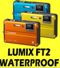 PANASONIC LUMIX DMC-FT2 WATERPROOF CAMERA