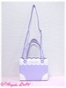 Angelic Pretty Sweet cream shoulderbag(Lavender)